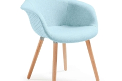 KENNA-Silla-brazos-madera-natural-tela-azul